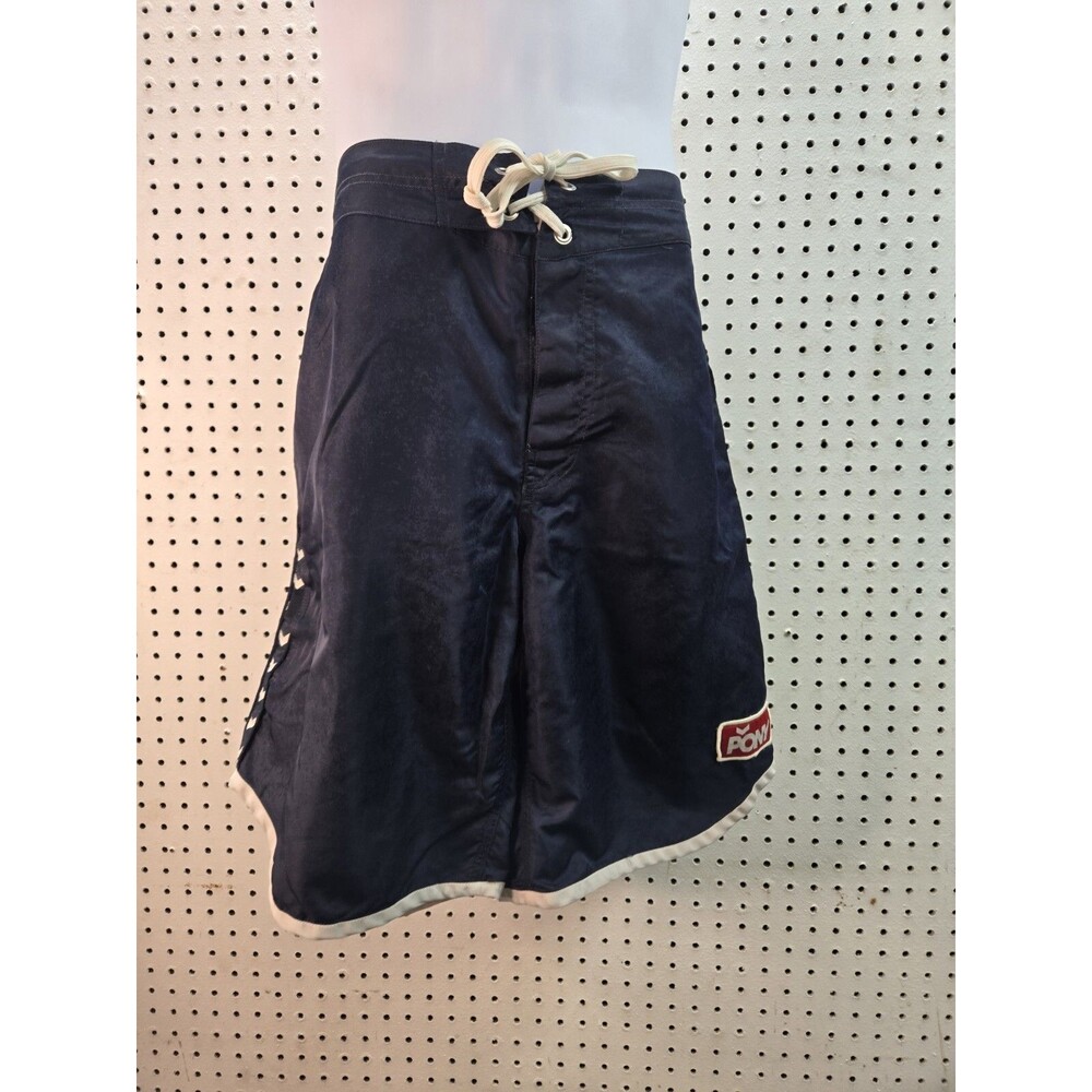 Rare Vintage PONY Board Shorts Red White & Blue - Iconix Brand Group Men's